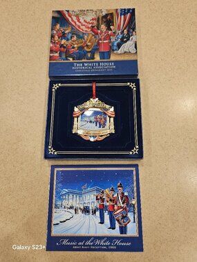 2010 THE WHITE HOUSE HISTORICAL ASSOCIATION CHRISTMAS HOLIDAY ANNUAL ORNAMENT